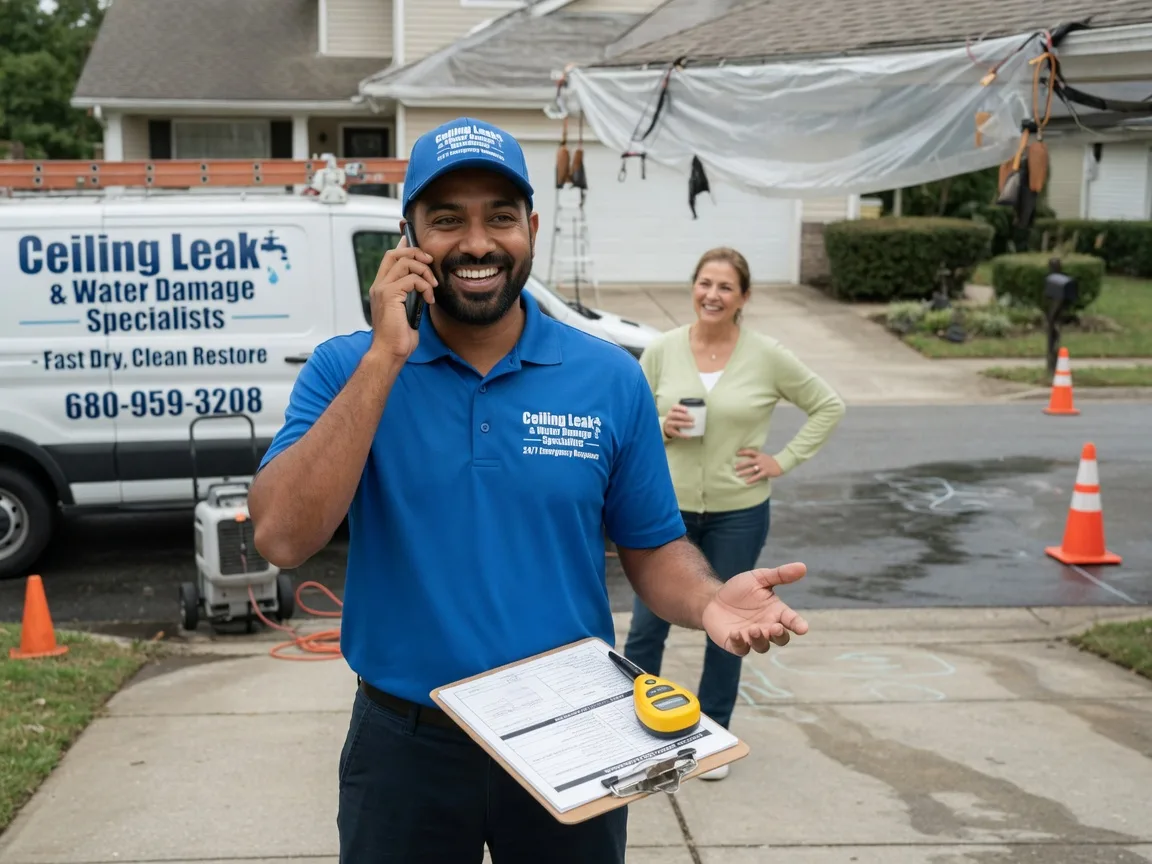 Ceiling Leak Cleanup Lynnville, IA FAQs